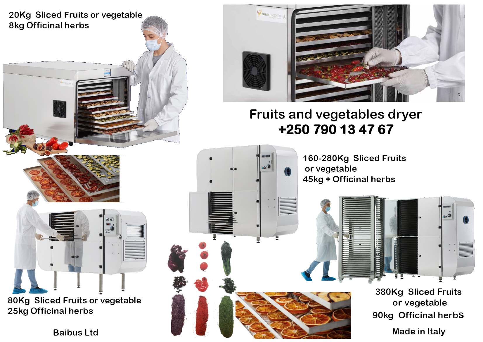 Fruits and vegetables dryer.  WhatsApp: +250 790 13 47 67